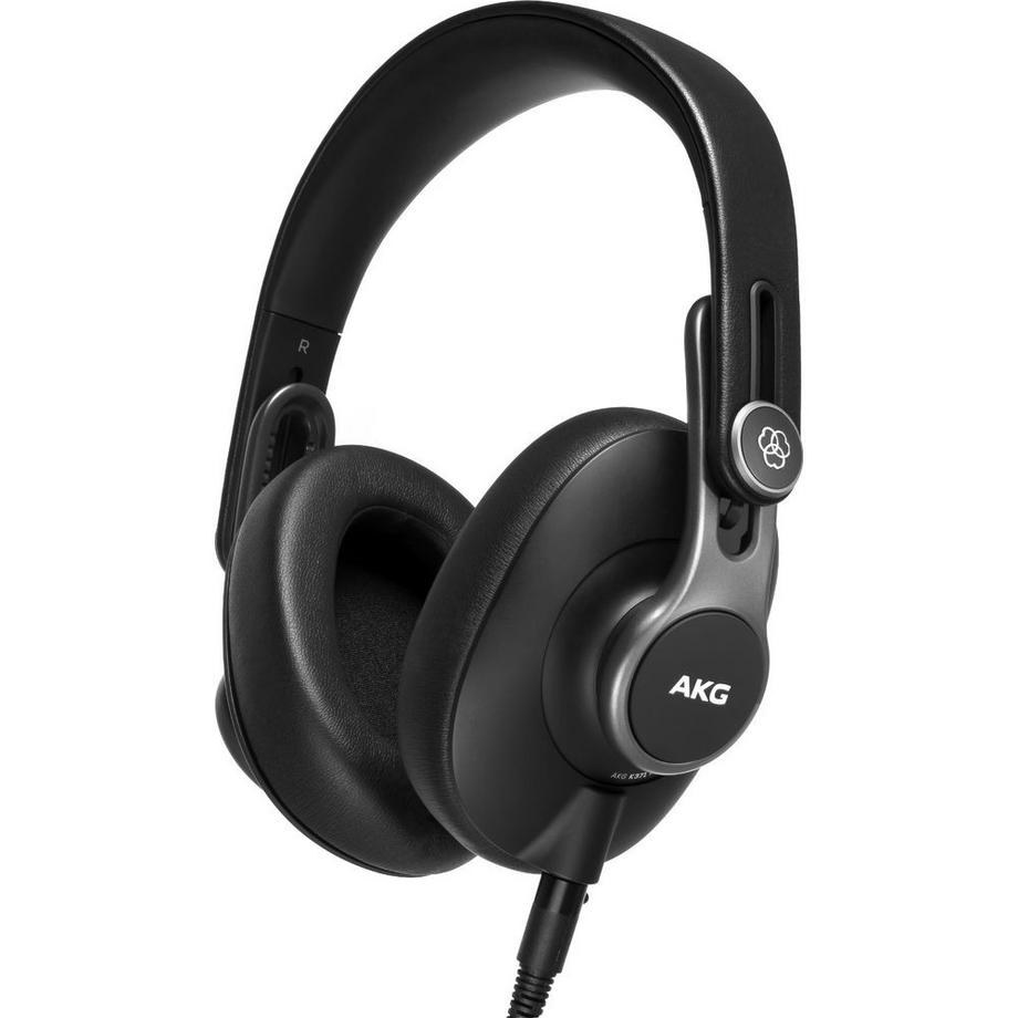 AKG  AKG K371 CUFFIA E AURICOLARE CUFFIE CABLATO A PADIGLIONE STUDIO NERO, METALLICO 