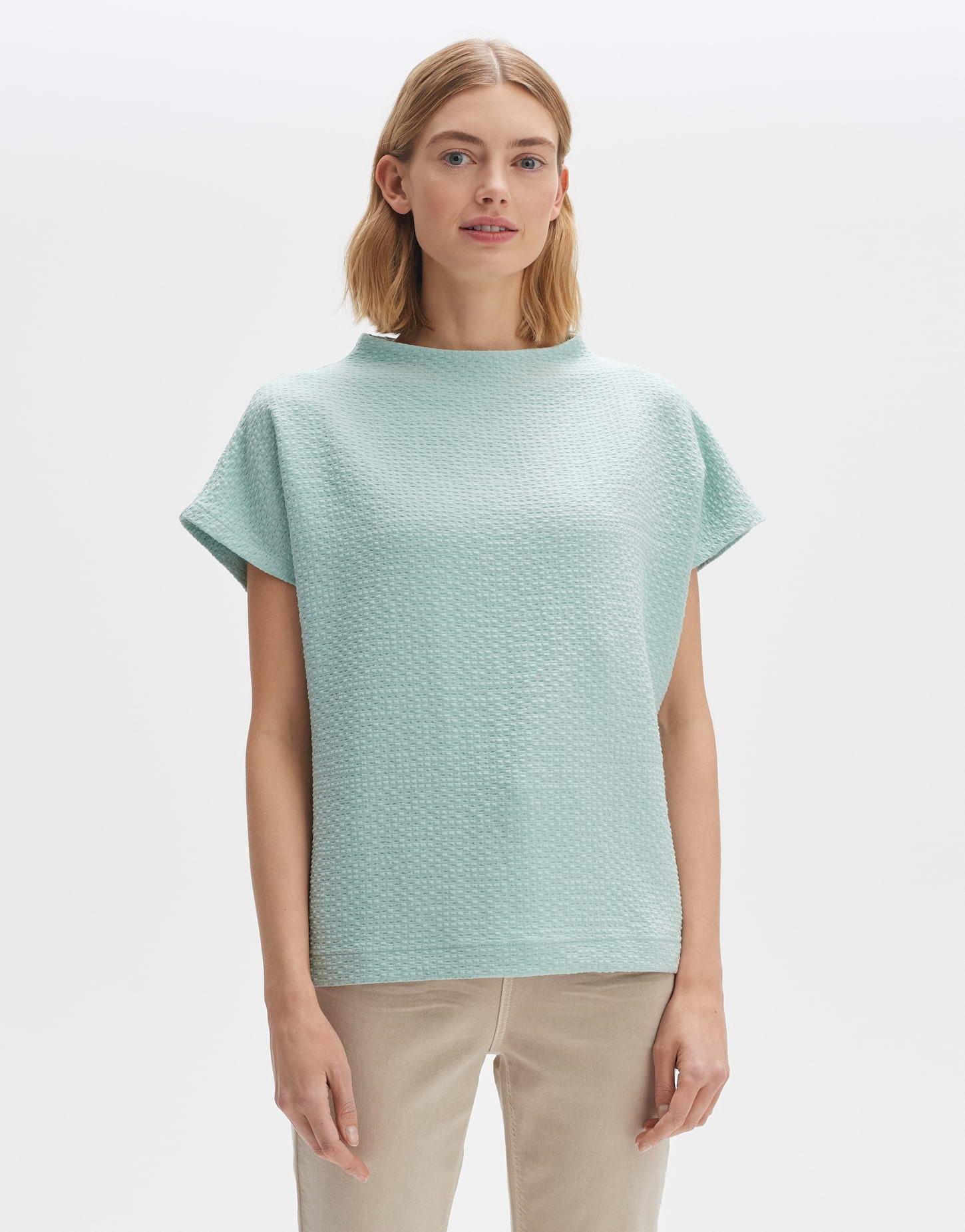 Image of Sweatshirt Garsona Gerader Schnitt Damen Pastellgrün 42
