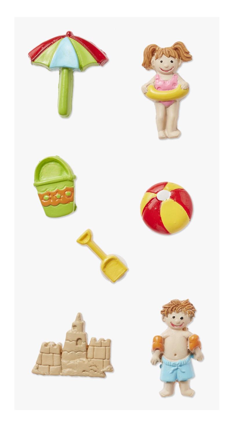 Image of HobbyFun 3870932 Aufkleber für Kinder Multicolor