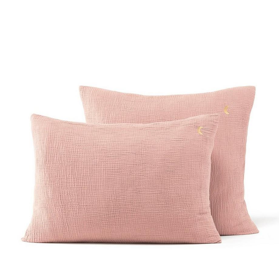 Taie d'oreiller gaze de coton biologique