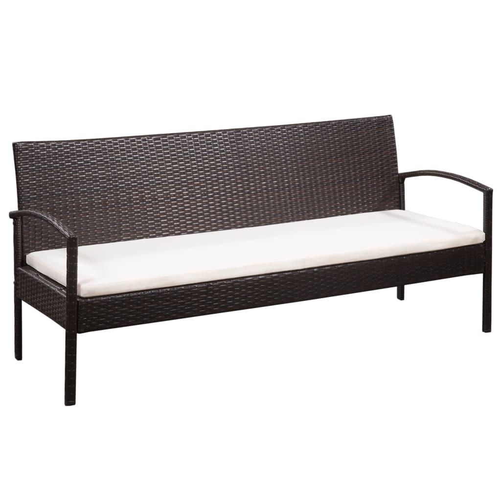 VidaXL Sofa rattan  