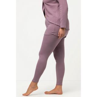 Ulla Popken  Leggings da yoga aderenti con gonnellino in cotone biologico 