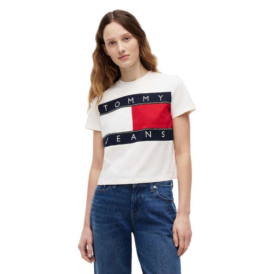 TOMMY JEANS Haut Court Motif Logo  