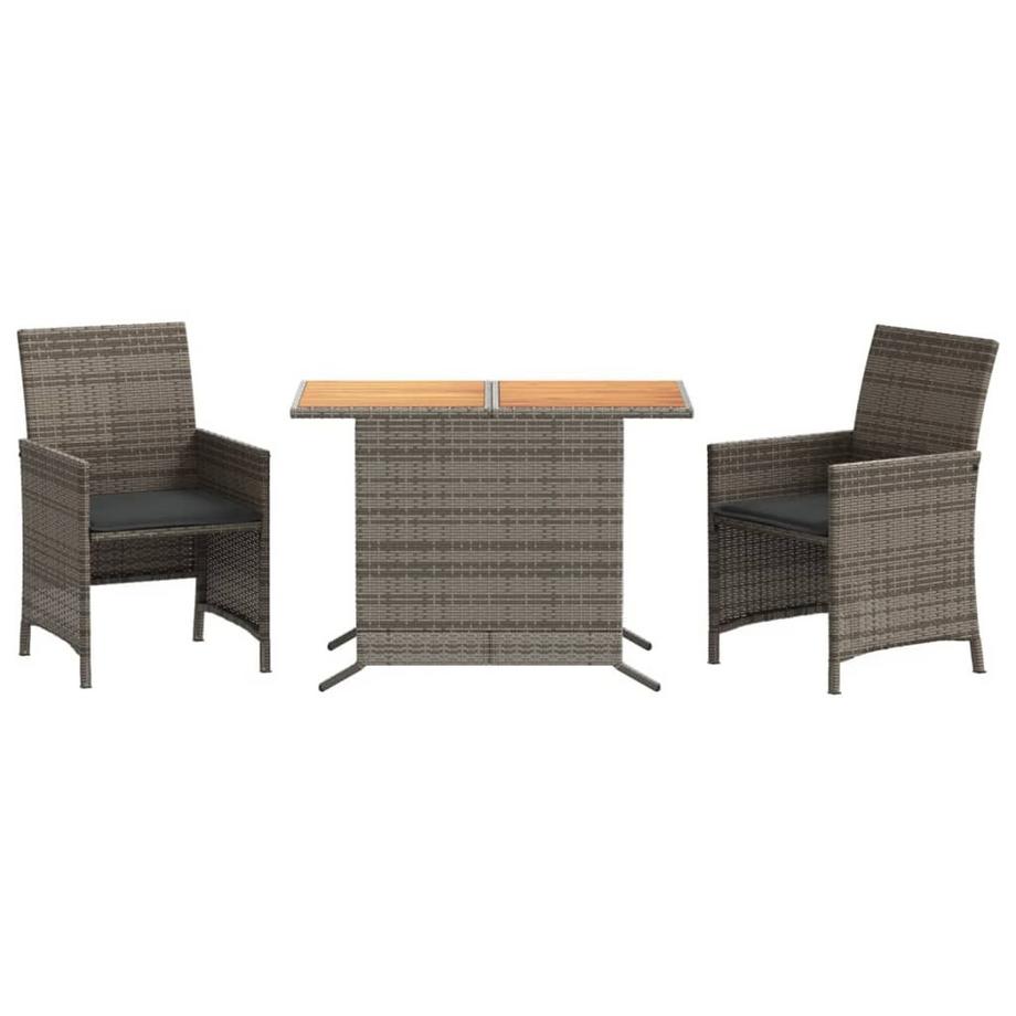 set da bistrò Polirattan