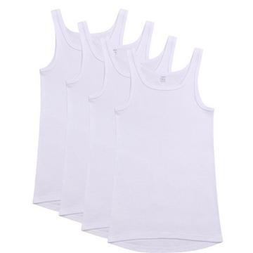 4er Pack Organic Cotton Feinripp - Unterhemd / Tanktop