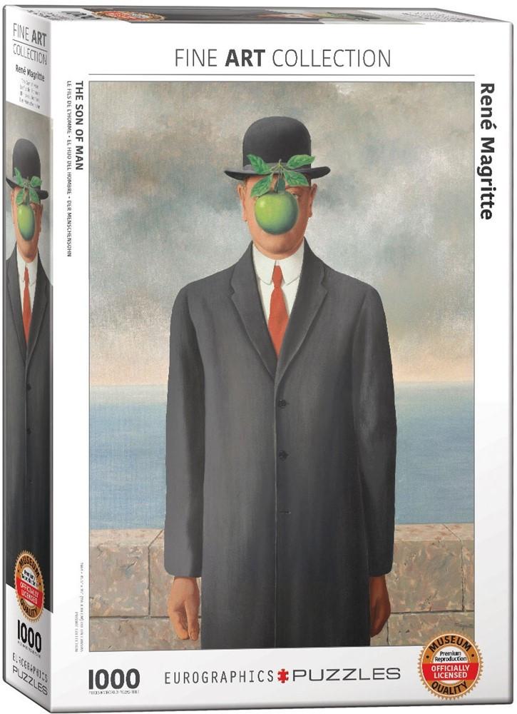 Image of puzzle René Magritte Der Menschensohn 1000 Teile