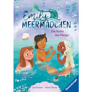 Emily Meermädchen - Die Kette des Königs (ein Meerjungfrauen-Erstlesebuch für Kinder ab 6 Jahren) Kessler, Liz; Stone, Joanie (Illustrationen); Taube, Anna (Übersetzung) Gebundene Ausgabe 