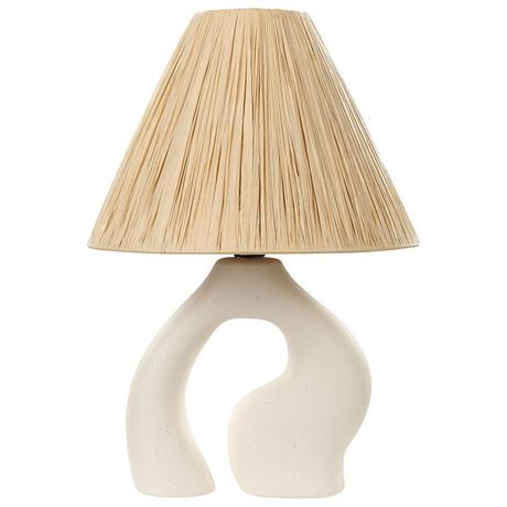 Beliani Lampada da tavolo en Ceramica Boho BARBAS  