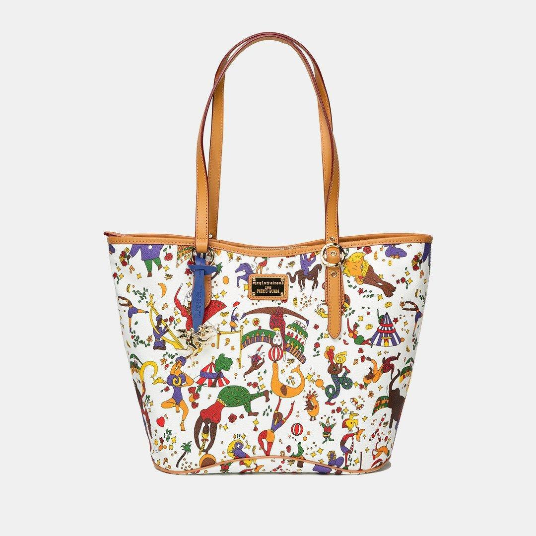 Image of Magic Circus Classico Tote Bag Shopping Bag Large-0 Damen Weiss ONE SIZE