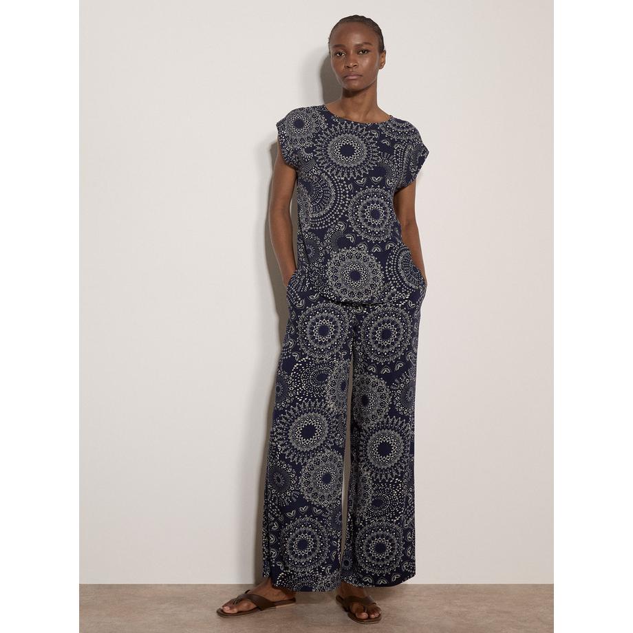 APRICOT T-Shirt Tissé Imprimé Kaléidoscope  
