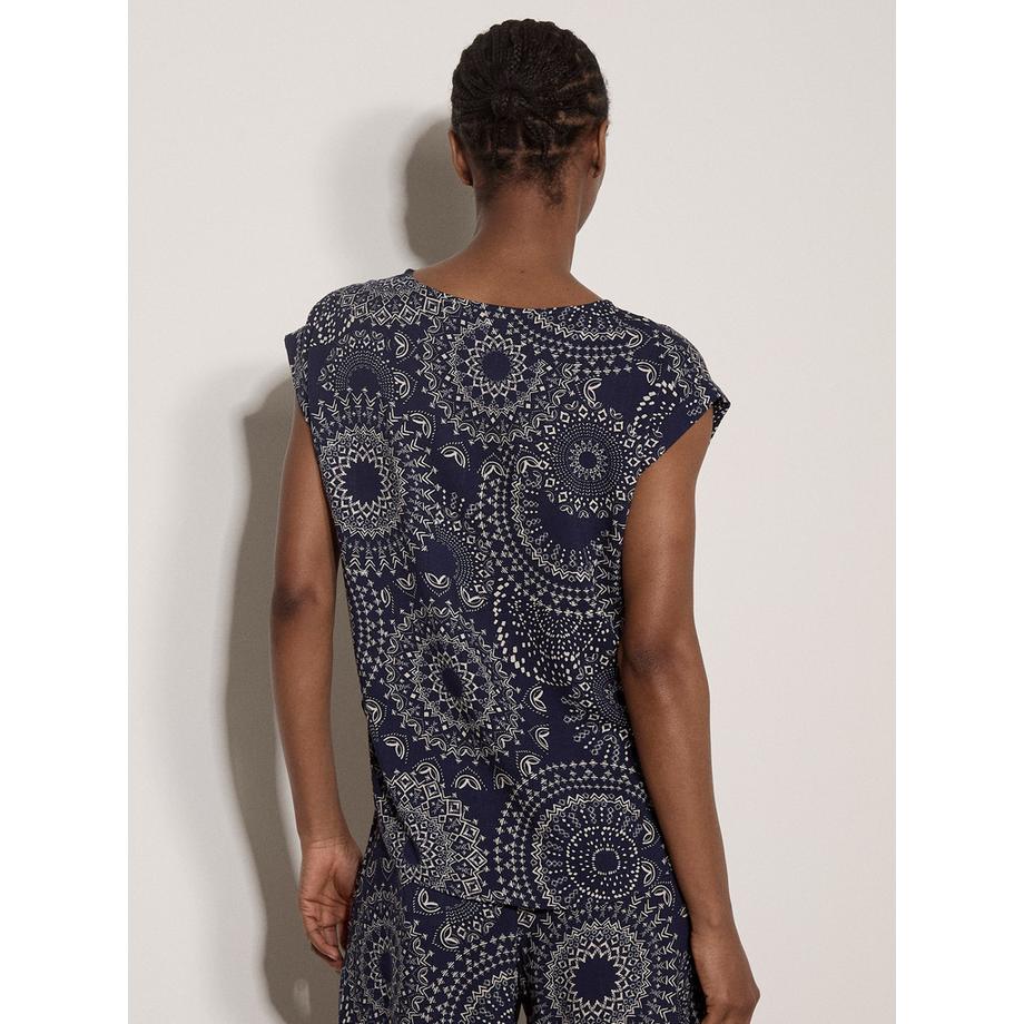 APRICOT T-Shirt Tissé Imprimé Kaléidoscope  