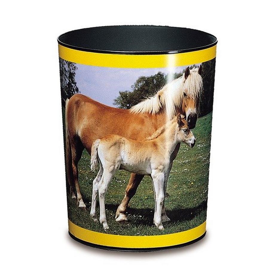 LÄUFER Papierkorb 26557 Pferde 13lt