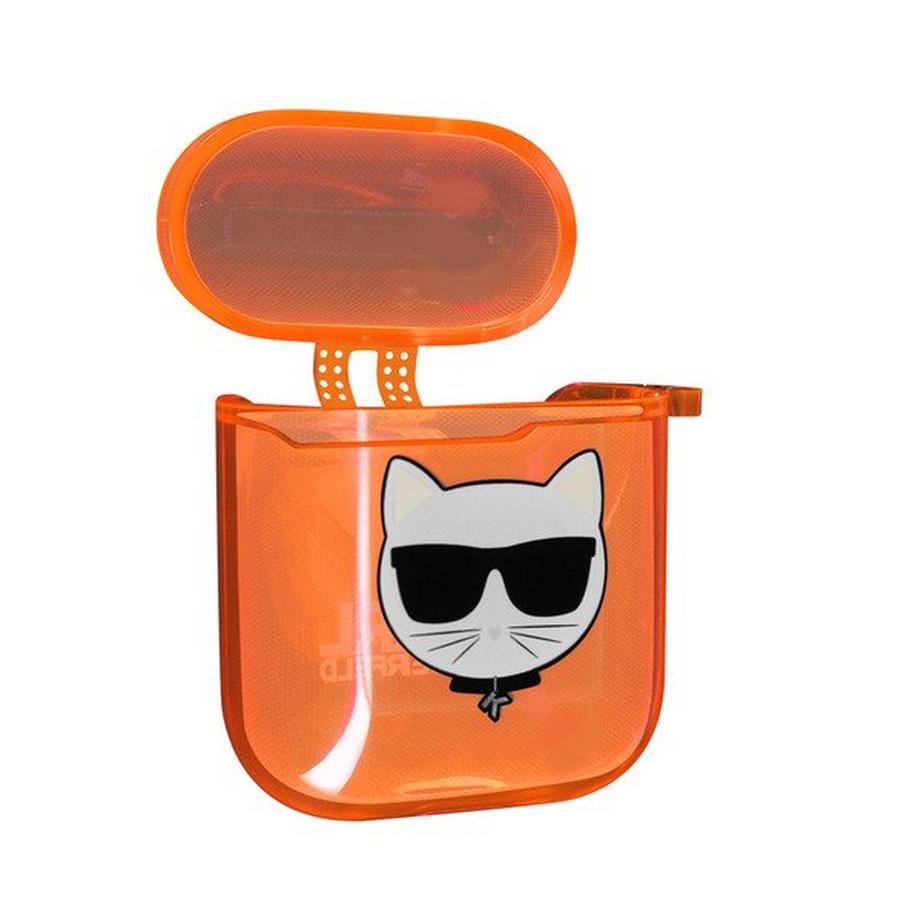 KARL LAGERFELD  Coque Karl Lagerfeld Airpods Orange 