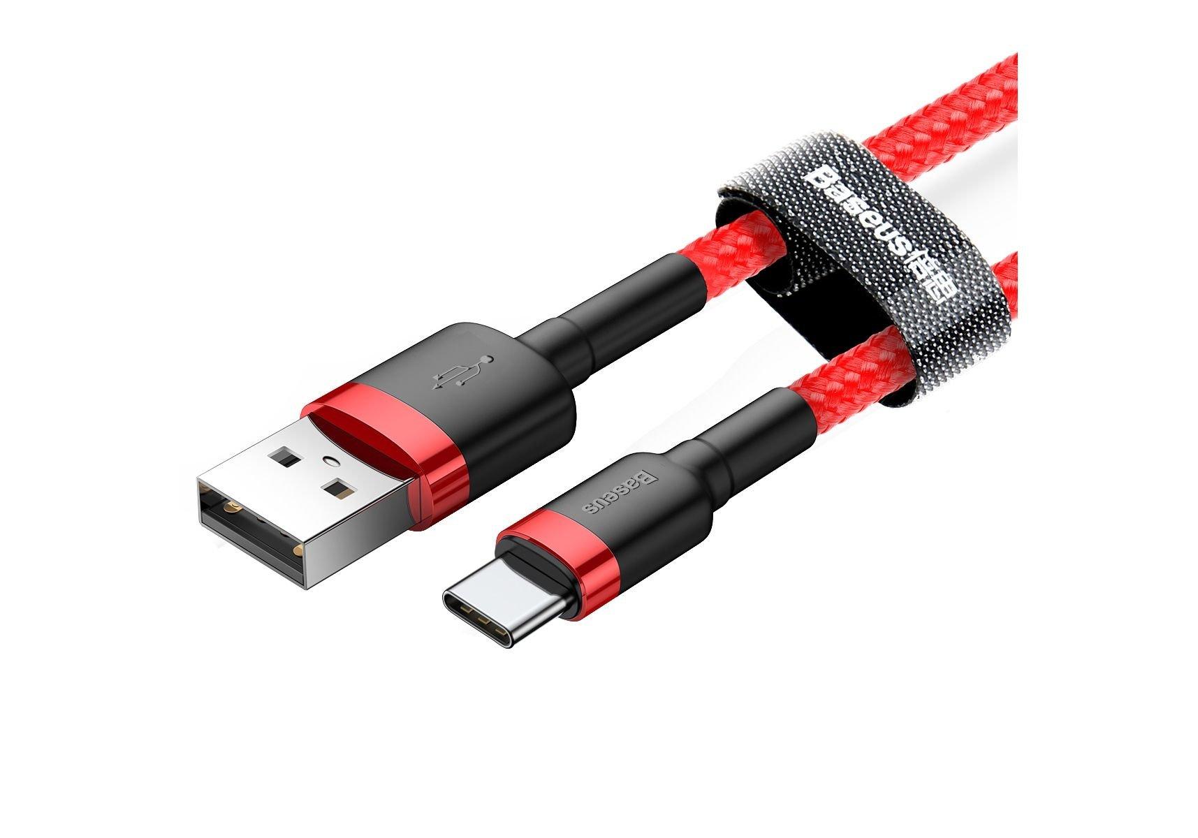 Baseus  Cafule cavo USB 2 m USB 2.0 USB A USB C Rosso 