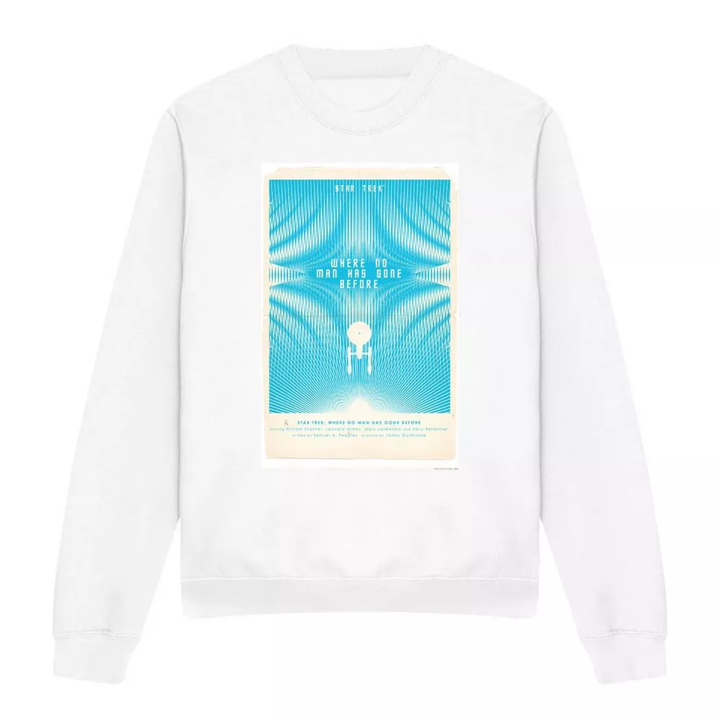 Star Trek - The Original Series Episode 3 Sweatshirt, für Damen, Weiss, Größe XL