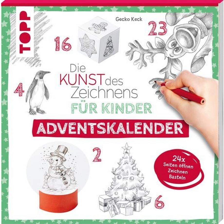 Die Kunst des Zeichnens für Kinder Adventskalender