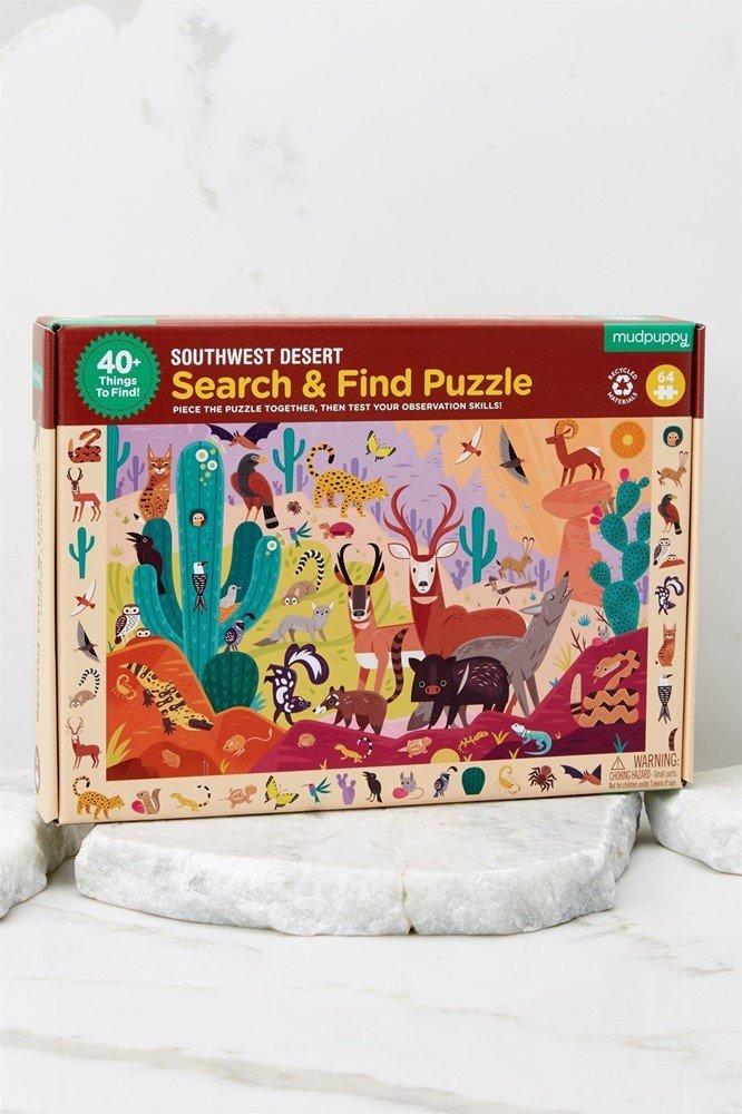 mudpuppy  Search & Find Puzzle, Wüste 