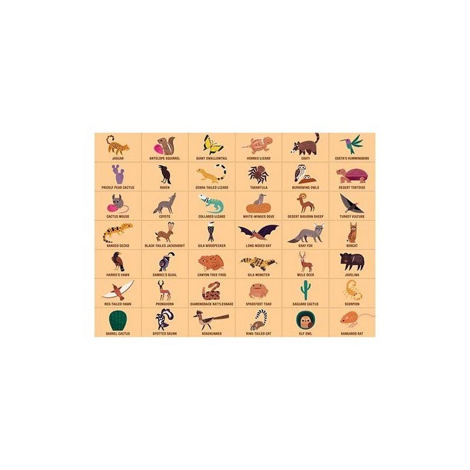 mudpuppy  Search & Find Puzzle, Wüste 