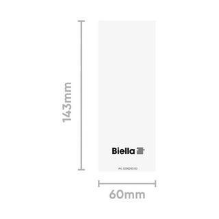 Biella  Étiquettes autocollante 60 x 143 mm - Blanc 