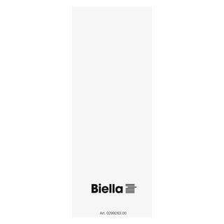 Biella  Étiquettes autocollante 60 x 143 mm - Blanc 