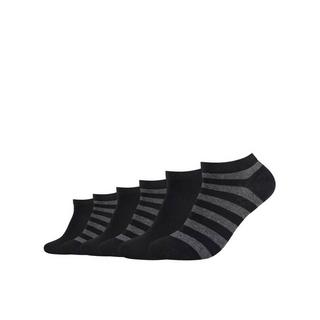 camano Ca-Soft Stripes Chaussettes Sneaker Lot de 6  