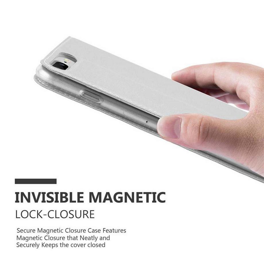 Cadorabo  Housse compatible avec Apple iPhone 7 PLUS / 7S PLUS / 8 PLUS - Coque de protection avec fermeture magnétique, fonction de support et compartiment pour carte 