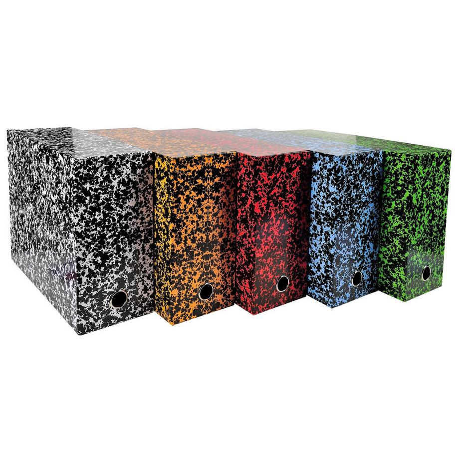 Exacompta Scatola per progetti dorso 120mm ANNONAY cartoncino verniciato - 25 ,5x34cm - x 5  