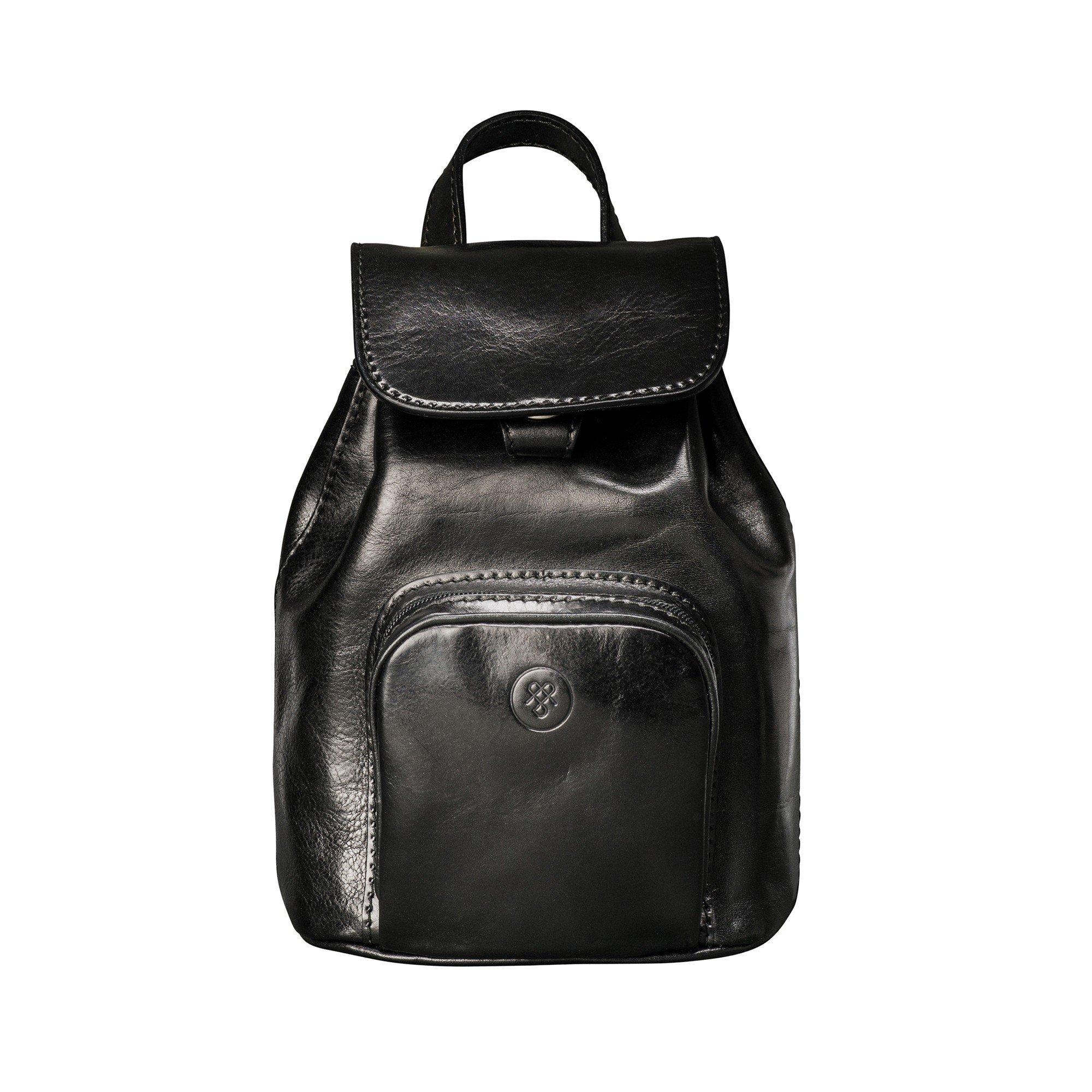 Image of Popolo - Leder City Rucksack Damen ONE SIZE