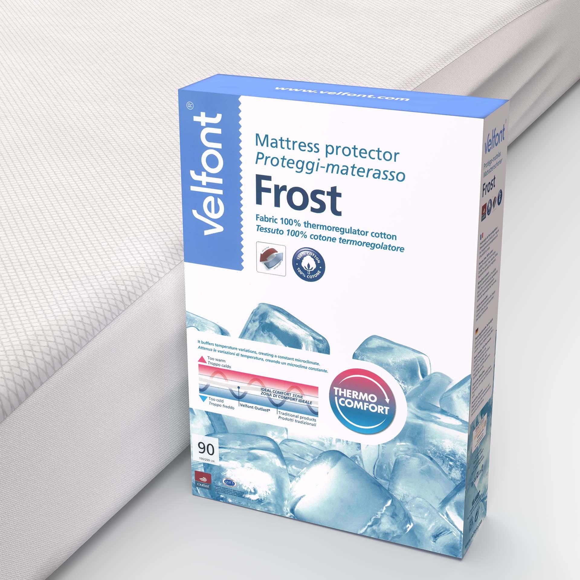 Velfont Velfont Frost thermoregulierender/Outlast Matratzenschutz  