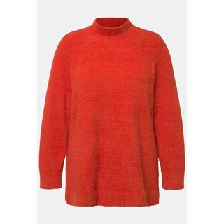 Ulla Popken  Pullover morbido con collo alto e maniche lunghe 