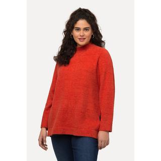 Ulla Popken  Pullover morbido con collo alto e maniche lunghe 