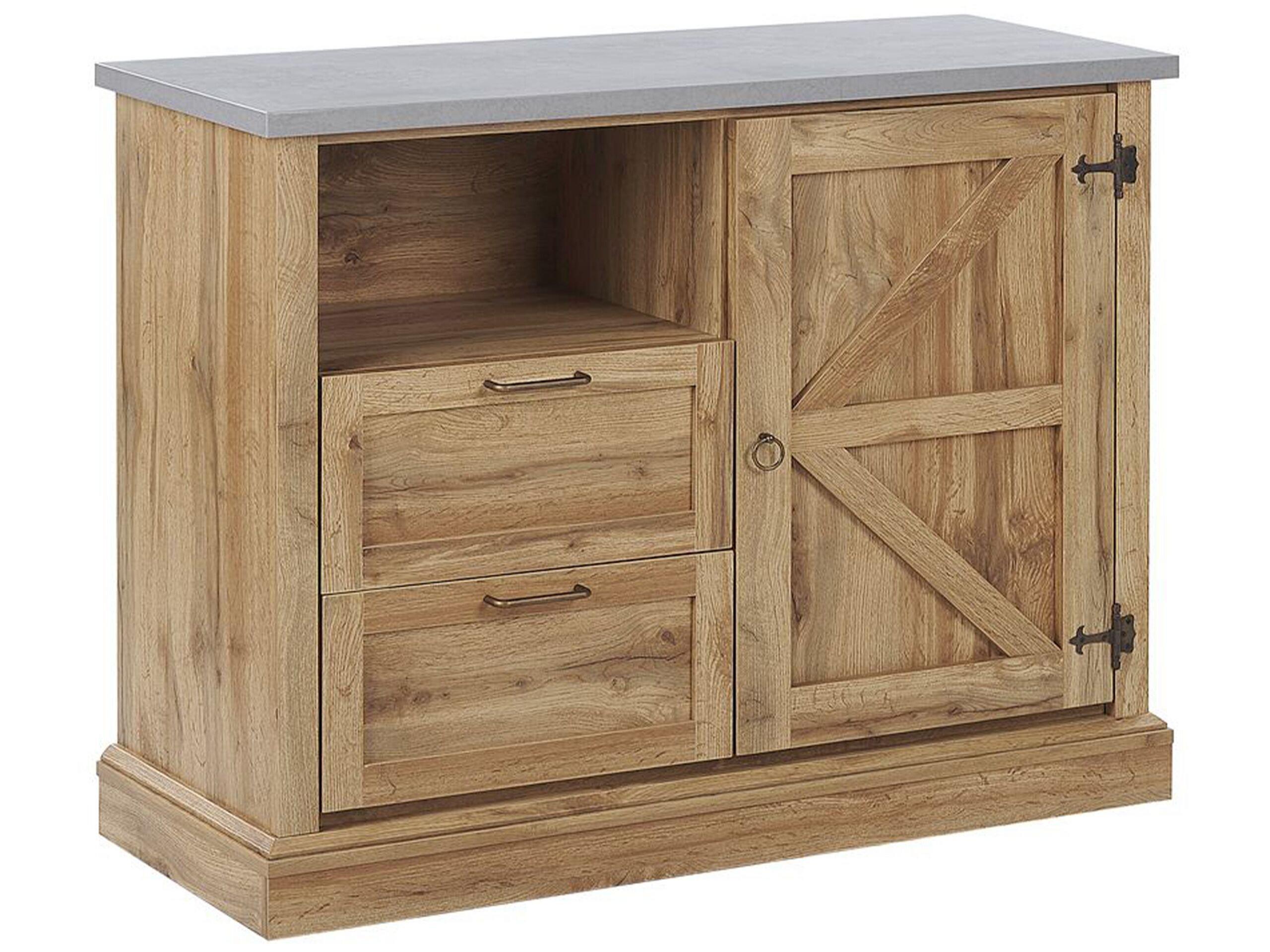 Image of Sideboard aus Faserplatte Boho TORONTO Sideboard aus Faserplatte Boho TORONTO