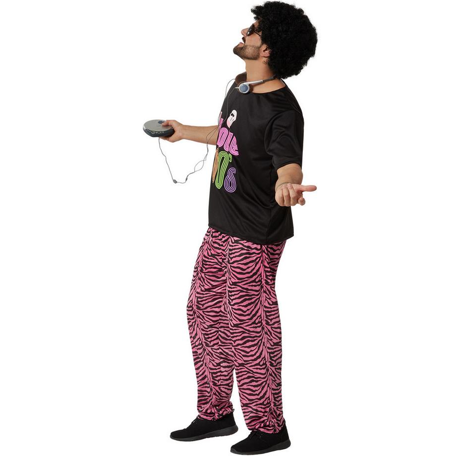 Tectake  Costume da uomo Jogger I love 80´s 