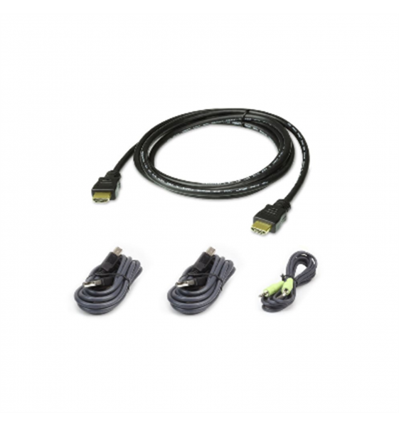 ATEN  2L-7D02UHX4 USB HDMI Secure KVM Kabel Set 1 