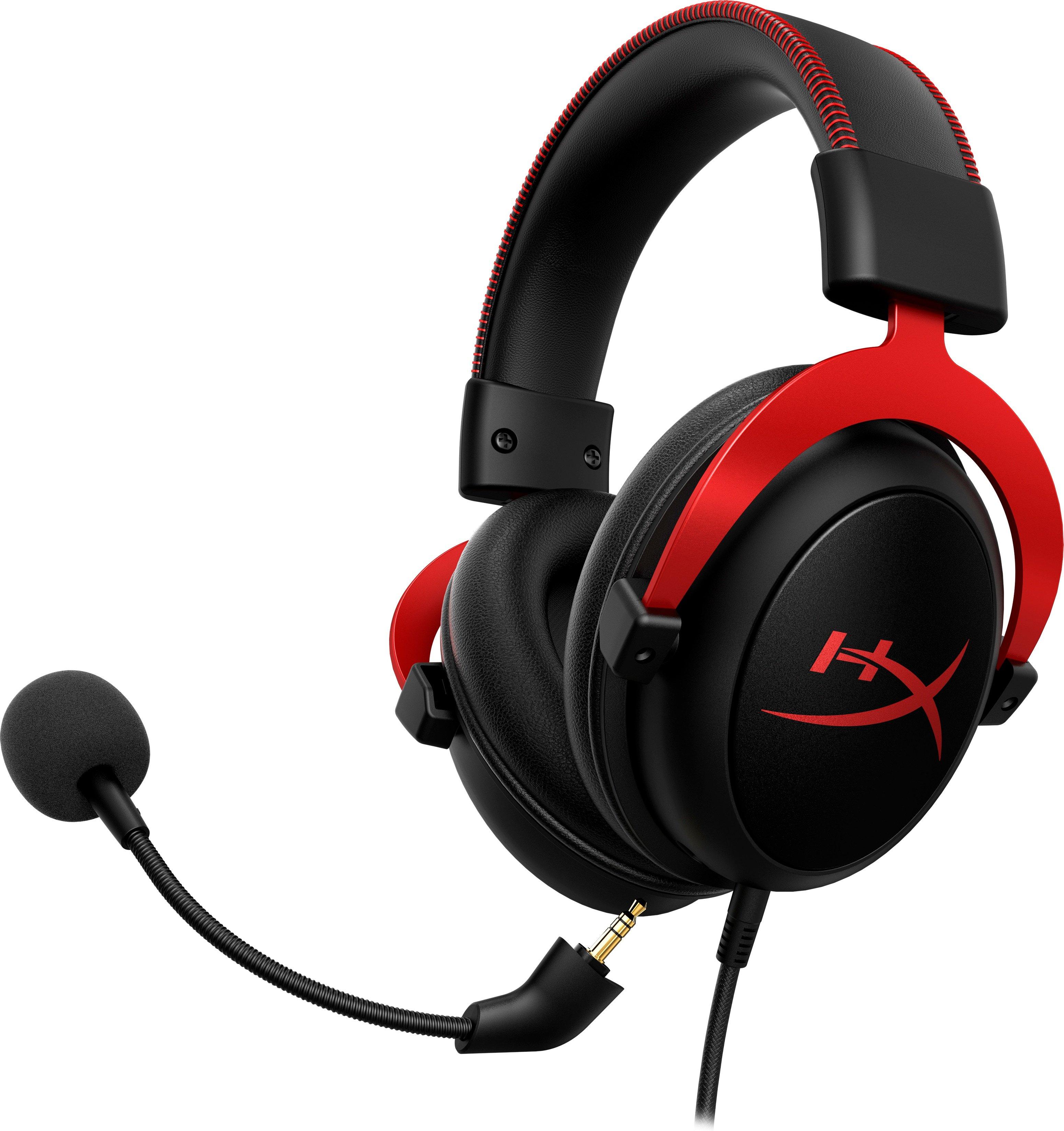 HyperX  HyperX Cloud II – Gaming-Headset (schwarz-rot) 