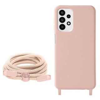 Avizar  Cover cordino Samsung A23 5G, M23 Rosa 