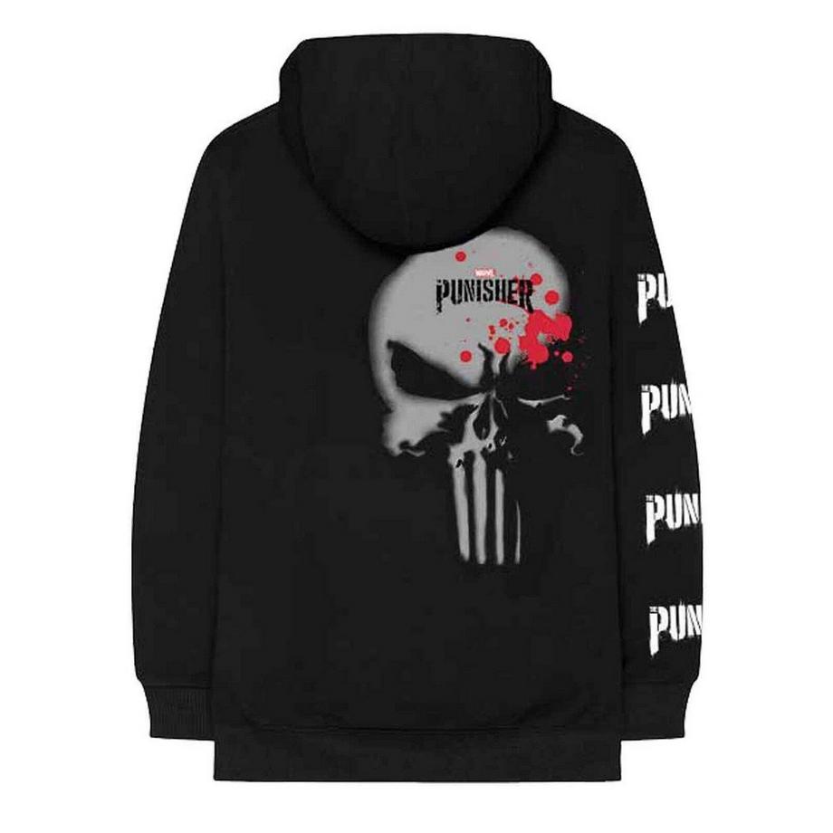 The Punisher The Punisher Stamp Felpa con Cappuccio Pullover  