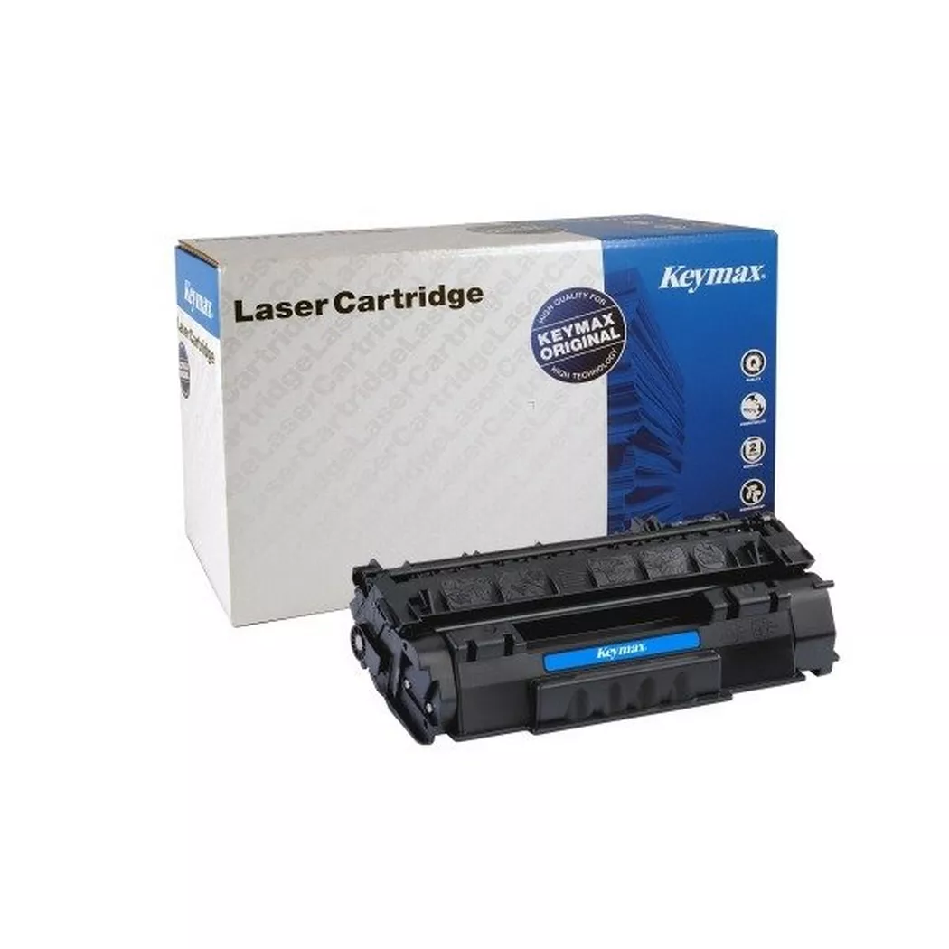 Keymax – RMC-Toner-Modul schwarz Q5949AKEY zu HP LJ 1160/1320 2500 Seiten, One Size