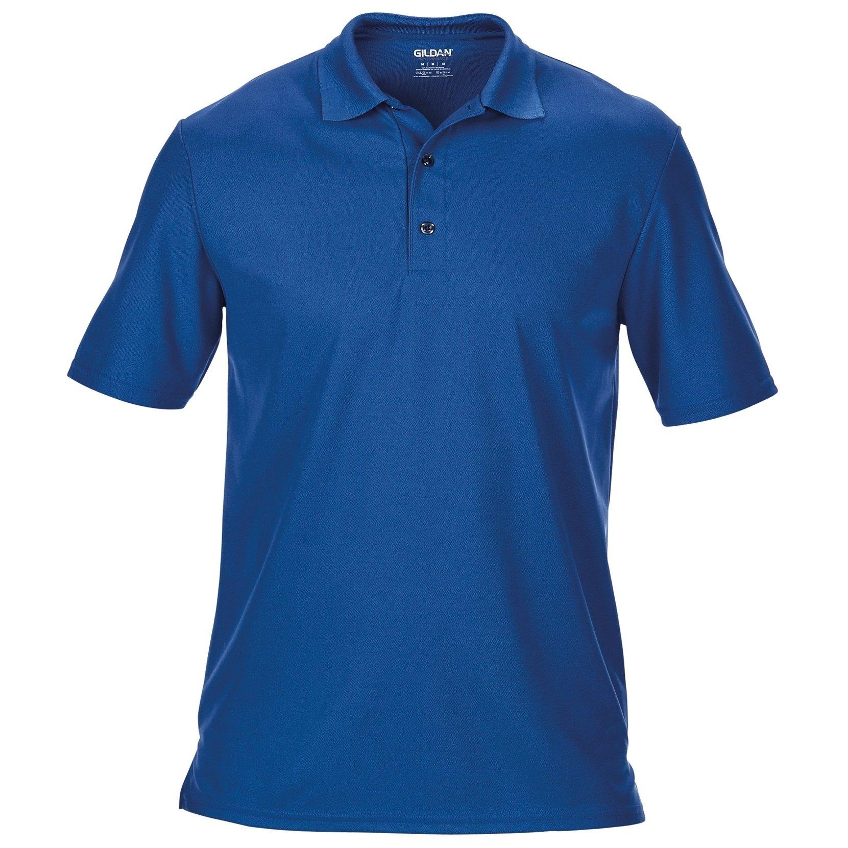 Image of Performance Sport Double Pique Poloshirt Herren Königsblau S