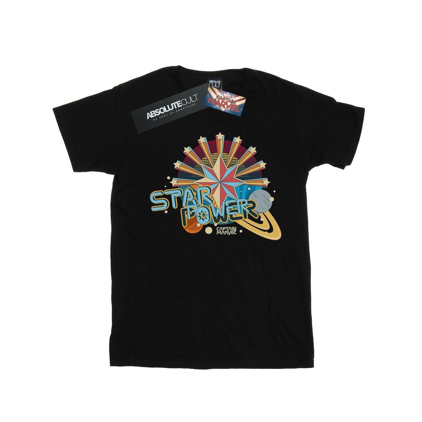 Image of Captain Star Power Tshirt Jungen Schwarz 152-158