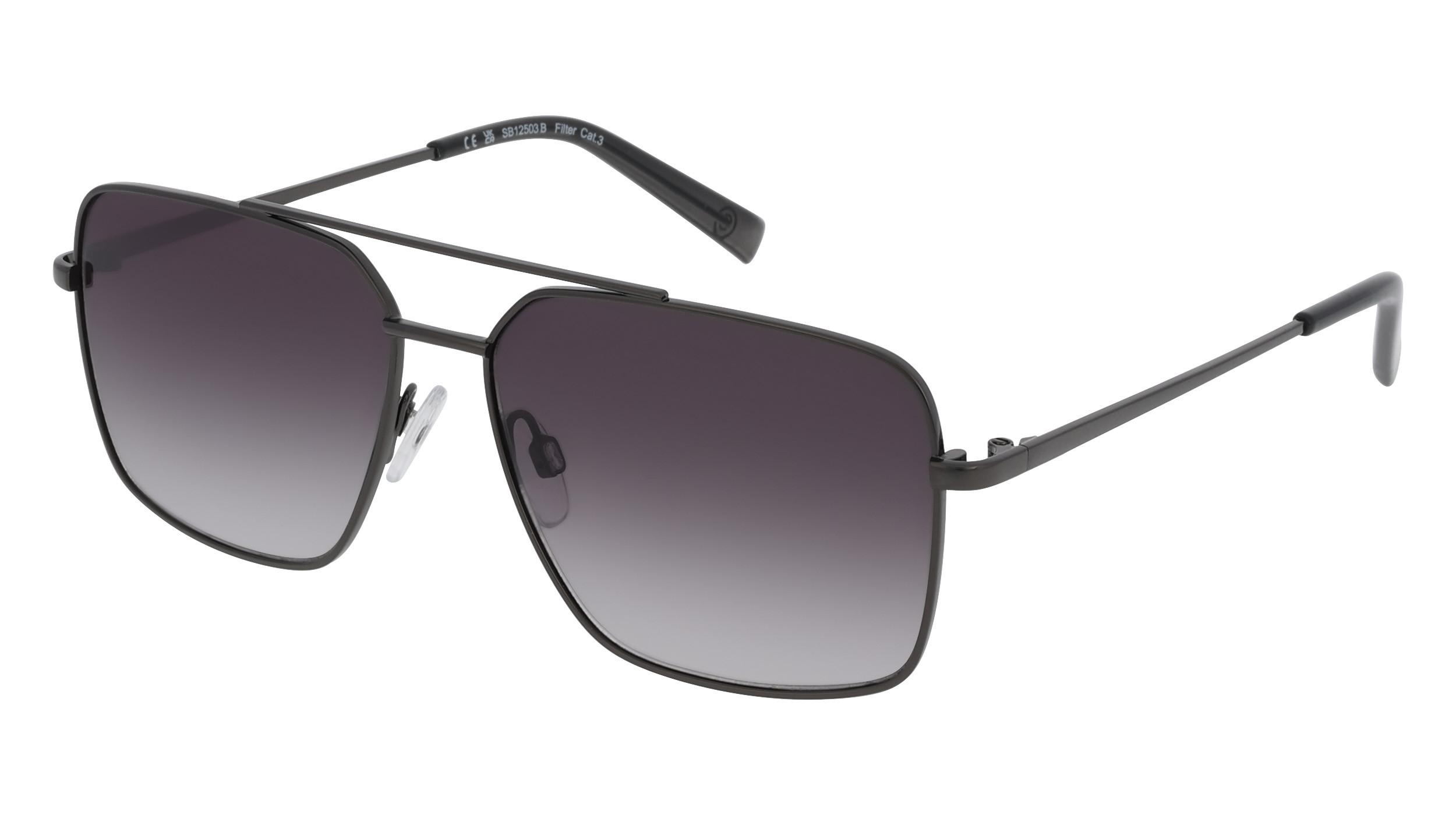 Smarty Occhiali da sole Aviator con custodia  