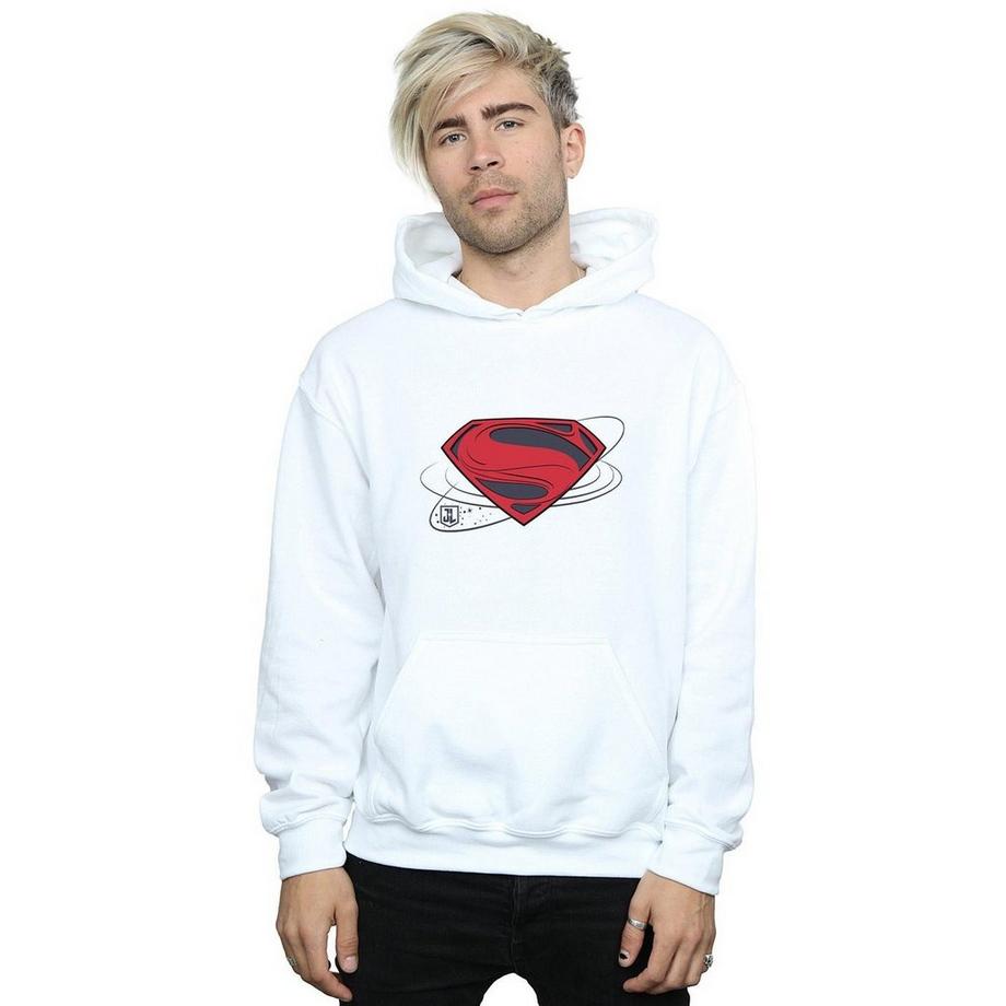 DC COMICS Justice League Superman Logo Kapuzenpullover  