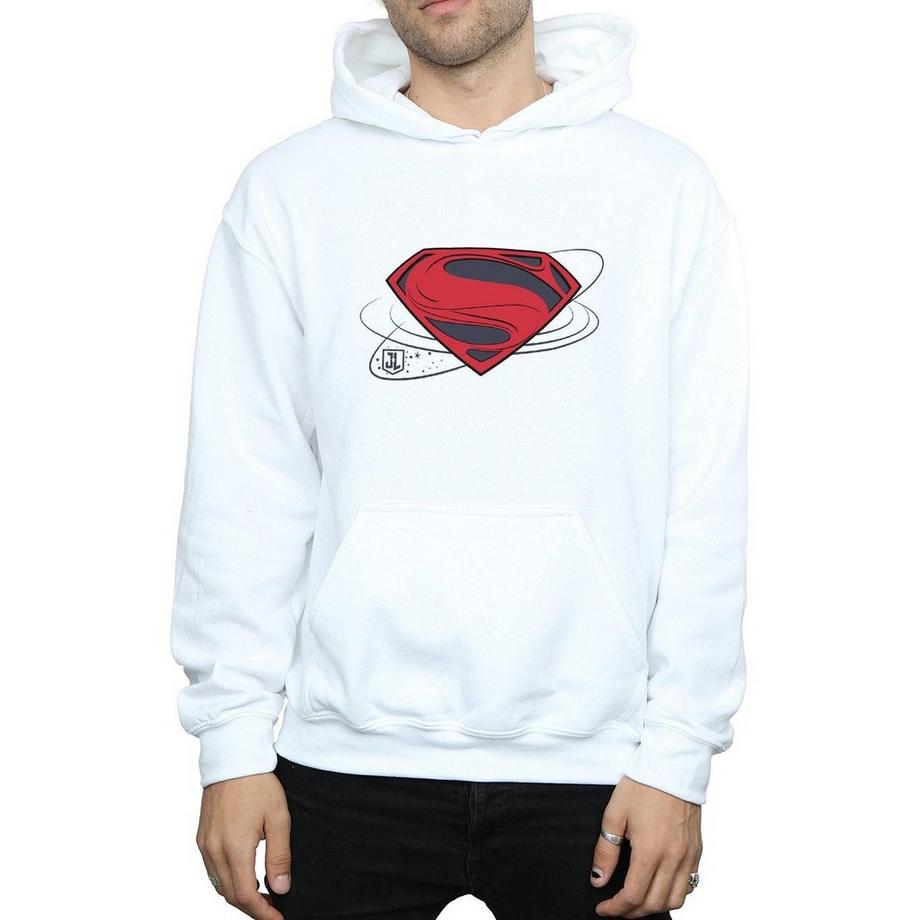 DC COMICS Justice League Superman Logo Kapuzenpullover  