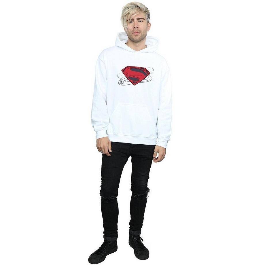 DC COMICS Justice League Superman Logo Kapuzenpullover  