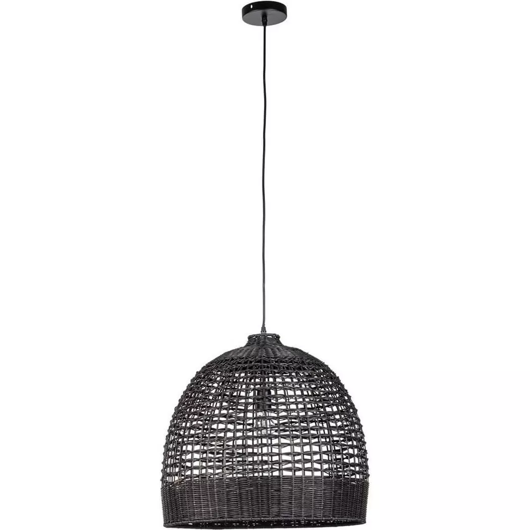 mutoni – Hängeleuchte Siwa rund 53, One Size, Schwarz