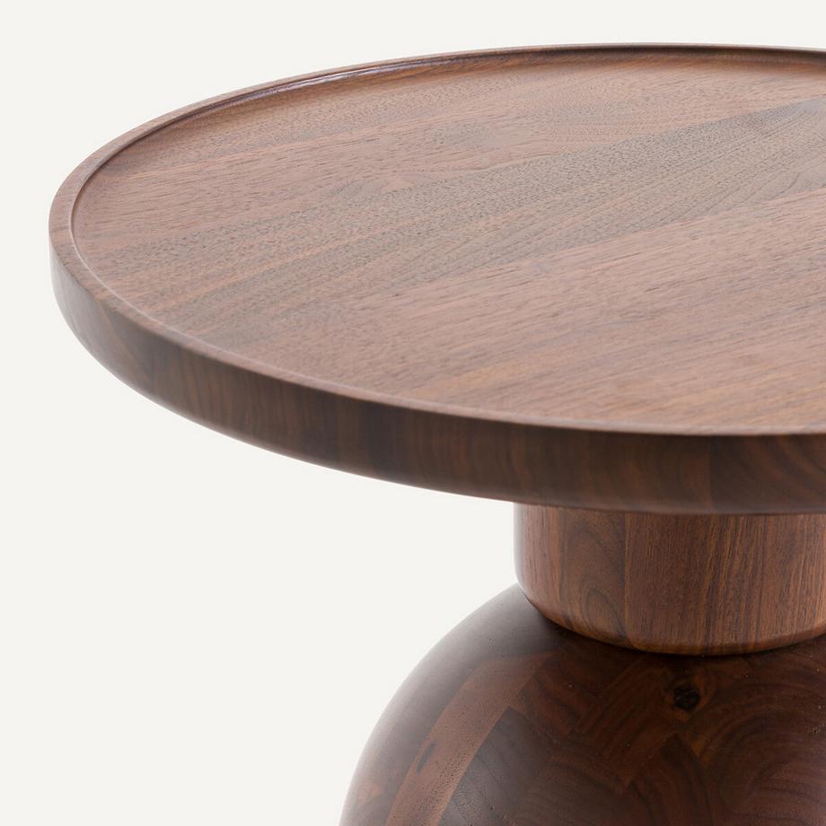 AM.PM Bout de canapé noyer massif  