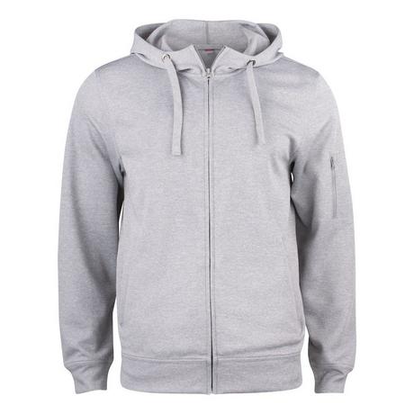 Clique  Basic Hoodie mit durchgehendem Reißverschluss  Aktiv 