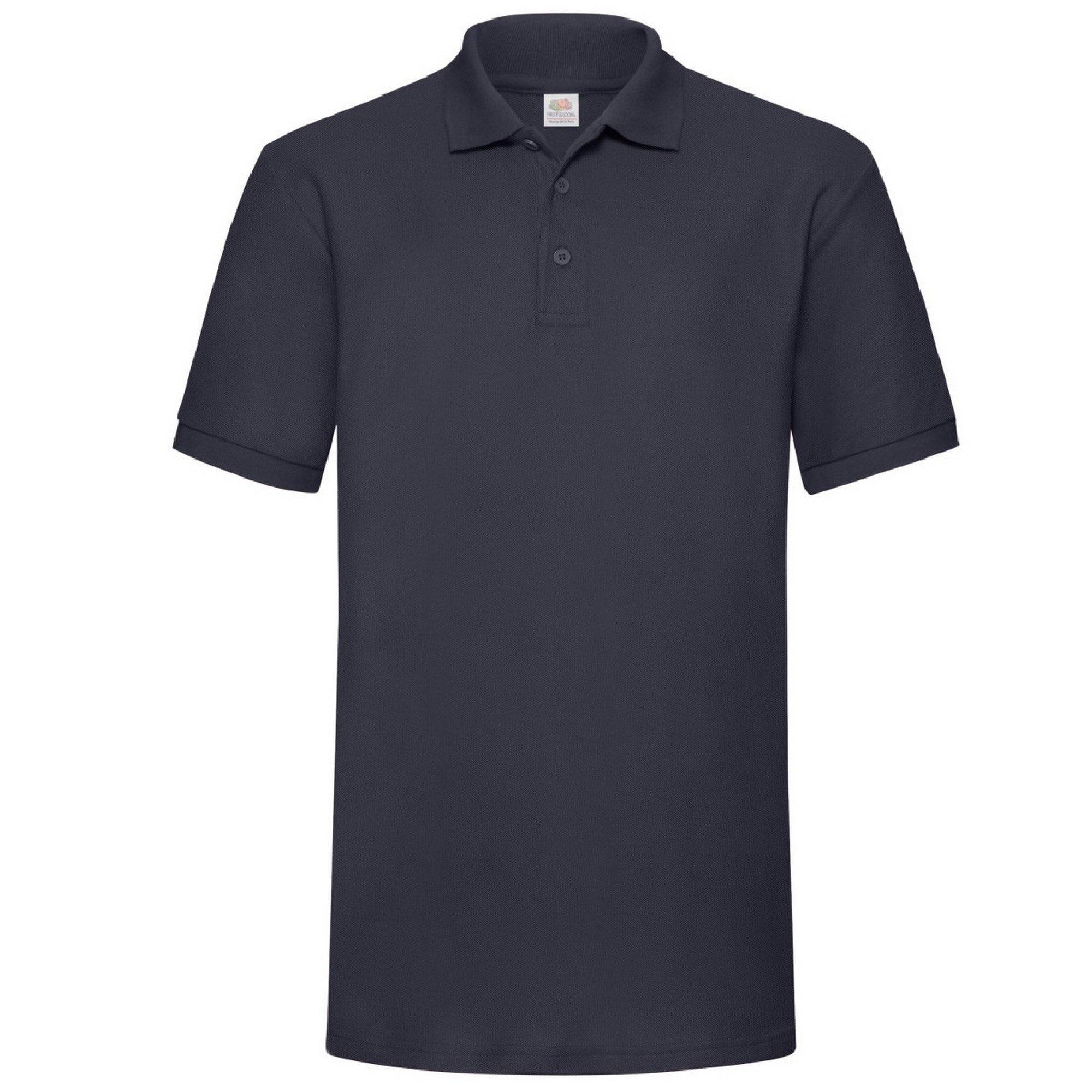 Image of 6535 Piqué Poloshirt, Kurzarm Herren Marine XXL
