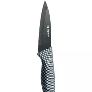 Ensemble couteau et éplucheur Alpina, Eplucheur avec lame en acier  inoxydable
