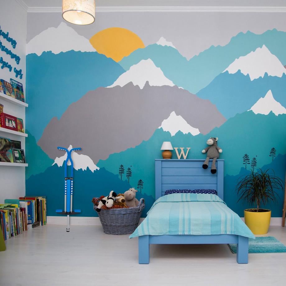 Northix  Pogo Stick bleu pour enfants 